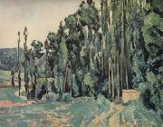 Paul Cezanne, The Poplars